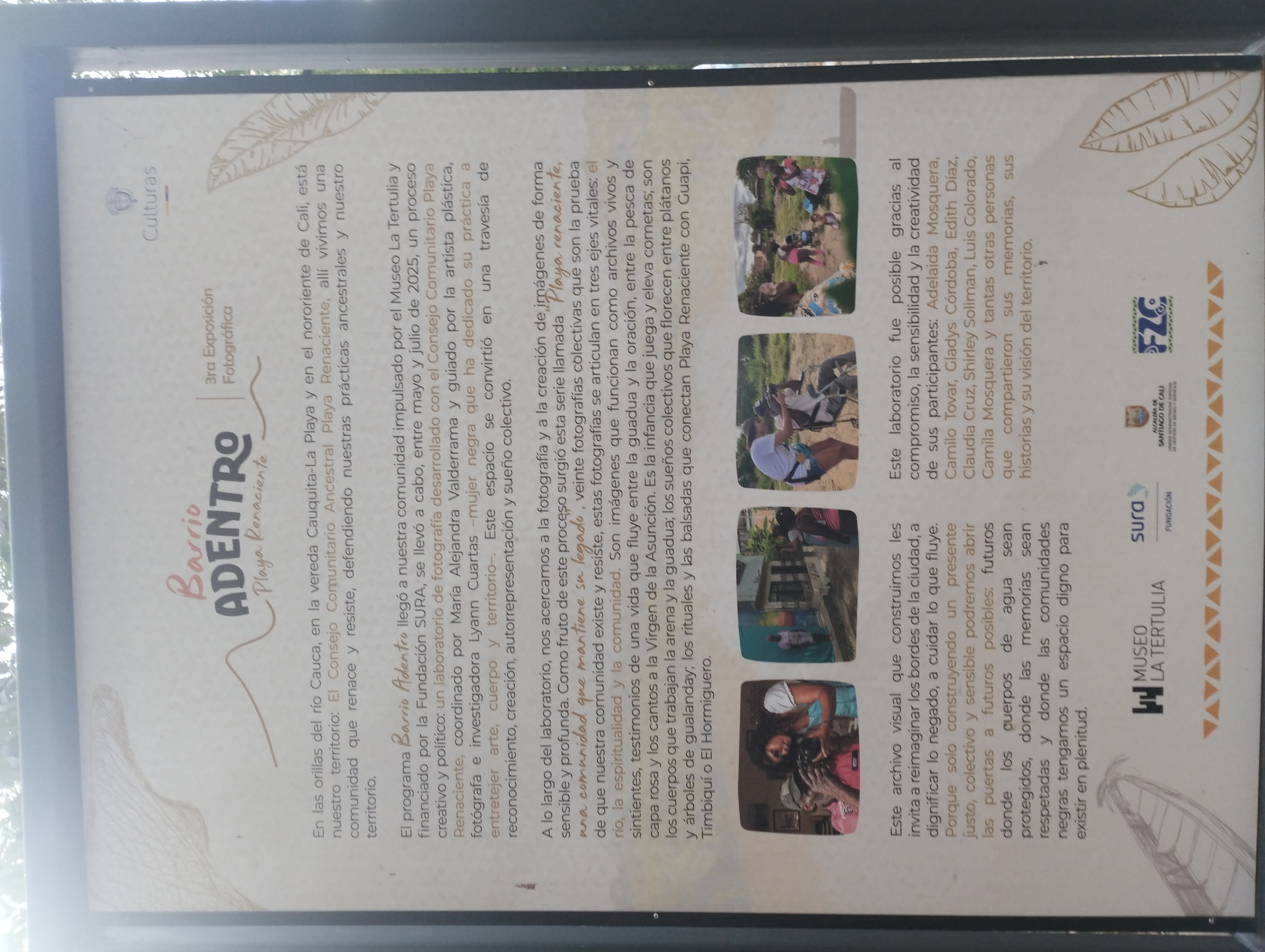 Donacion documental cali, puerto chontaduro y otras historias de ribera.