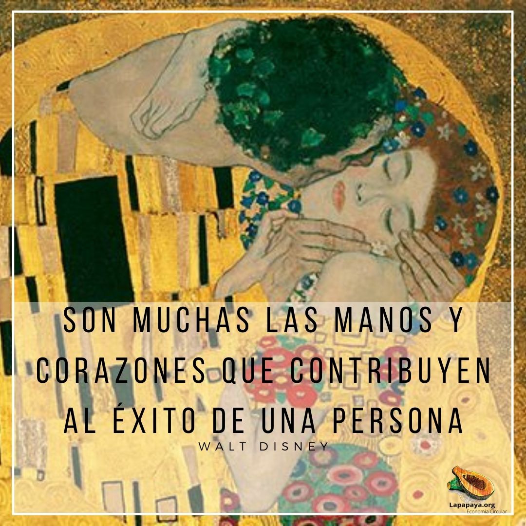 Hoy quiero contarte la historia del beso. 